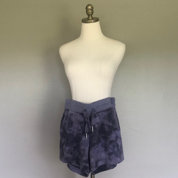 Cotton Shorts Blue Tie Waist Athleta Extra Small - Picture 4 of 4